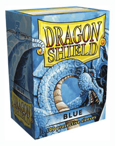 Isola dei Collezionisti - DRAGON SHIELD Standard Sleeves - Blue (100 Sleeves) - 1