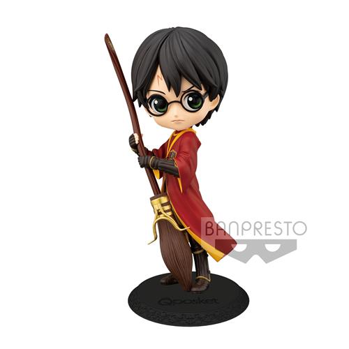 Isola dei Collezionisti - BANPRESTO 19968 - Harry Potter - Q Posket - Harry Potter Quidditch Style (Normal Color Ver.) - Figure 14Cm - 1