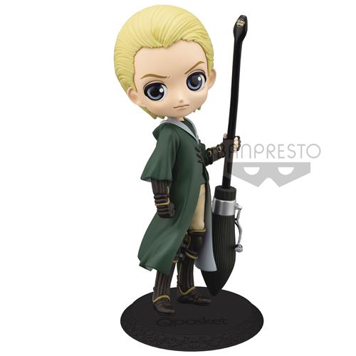 Isola dei Collezionisti - BANPRESTO 15984 - Harry Potter - Q Posket - Draco Malfoy Quidditch (Normal Color Ver.) - Figure 14Cm - 1