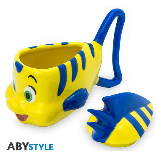 Isola dei Collezionisti - ABYSTYLE DISNEY - Tazza 3D - La Sirenetta Flounder - 1