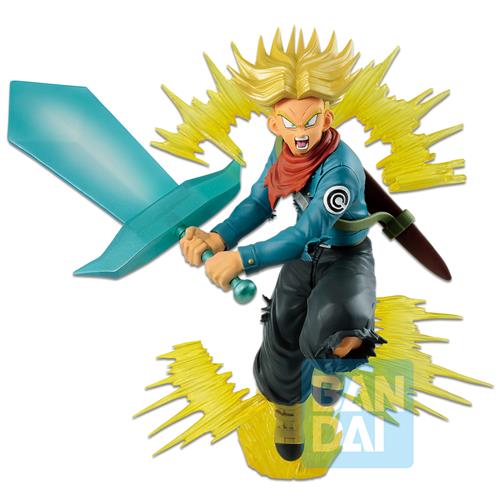 Isola dei Collezionisti - BANPRESTO 17235 - Dragon Ball Super - Ichibanso Figure From Ichiban Kuji - Future Trunks Super Saiyan 20Cm - 1