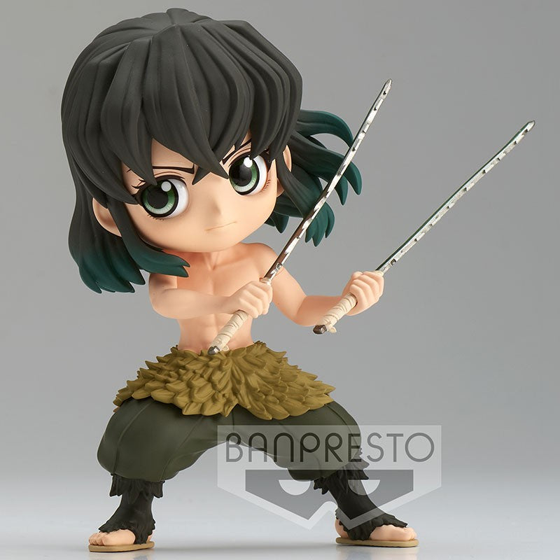 Isola dei Collezionisti - BANPRESTO 18456 - Demon Slayer: Kimetsu No Yaiba Q Posket-Inosuke Hashibira-II (Ver.B) - 1