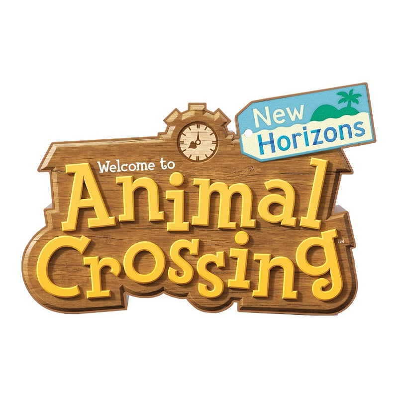 Isola dei Collezionisti - PALADONE ANIMAL CROSSING - NEW HORIZONS : LAMPADA LOGO - 1