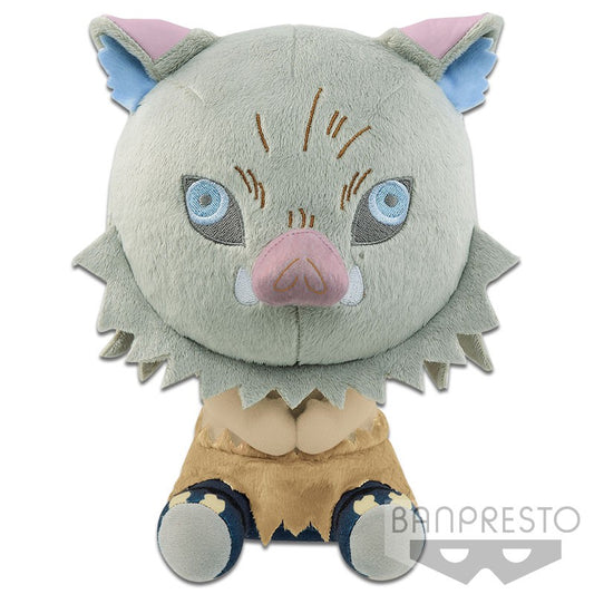 Isola dei Collezionisti - BANPRESTO 16711 - Demon Slayer: Kimetsu No Yaiba Big Plush Zenitsu Agatsumaã»Inosuke Hashibira (B:Inosuke Hashibira) - 1