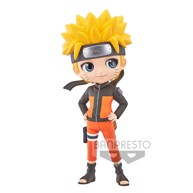 Isola dei Collezionisti - BANPRESTO 18707 - Naruto Shippuden Q Posket-Uzumaki Naruto- (Ver.A) - 1