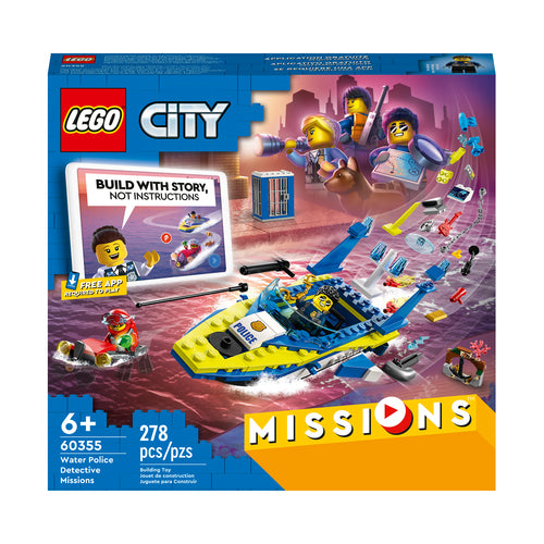 Isola dei Collezionisti - LEGO 60355 Missioni investigative della polizia marittima - 1