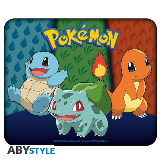 Isola dei Collezionisti - ABYSTYLE POKEMON - Mousepad: "Starters Kanto" - 1