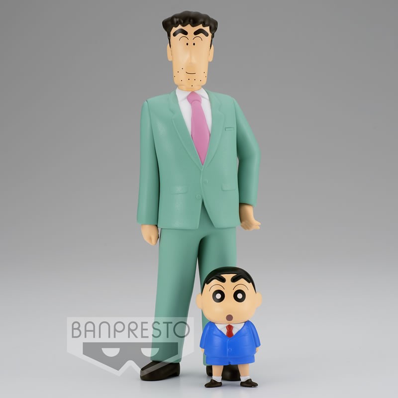 Isola dei Collezionisti - BANPRESTO 18769 - Crayon Shinchan Nohara Family Figure Family Photo Vol.1 (Hiroshi & Shinchan) - 1