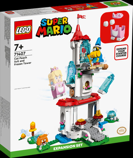 Isola dei Collezionisti - LEGO 71407 Costume di Peach gatto e Torre ghiacciata - Pack espansione - 1