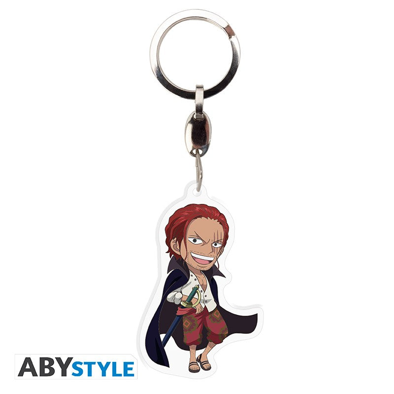 Isola dei Collezionisti - ABYSTYLE ONE PIECE: Red - Portachiavi: "Shanks" - 1