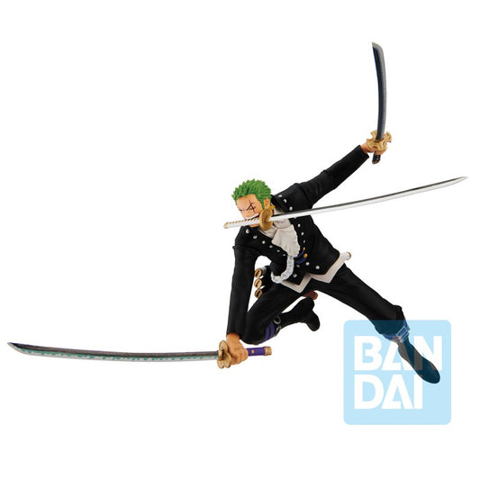 Isola dei Collezionisti - BANPRESTO 63663 - Ichibansho Figure Roronoa Zoro (Film Red -More Beat-) - 1