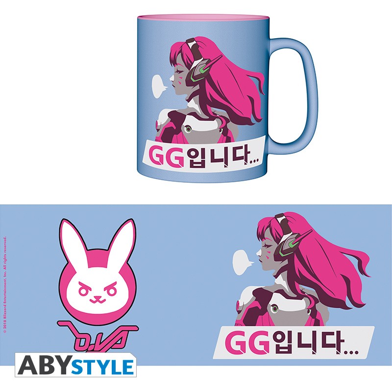 Isola dei Collezionisti - ABYSTYLE OVERWATCH - Tazza 460 ml: "D.VA" - 1