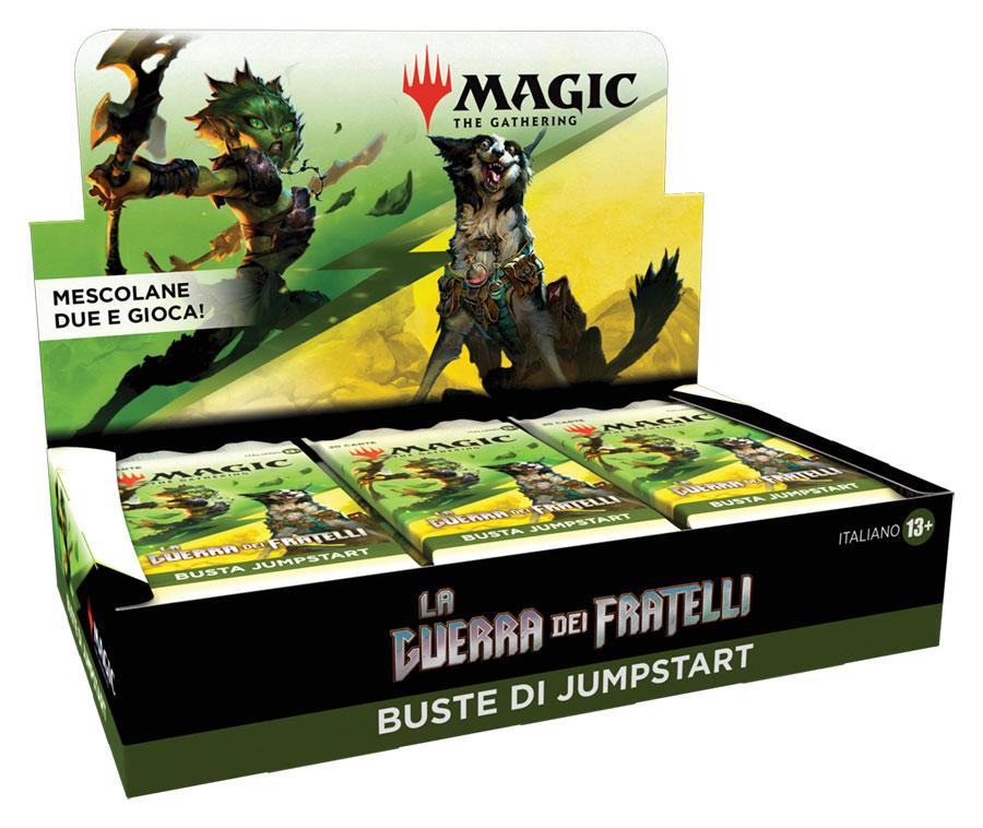 Isola dei Collezionisti - Magic: The Gathering - La Guerra dei Fratelli Jumpstart Booster Display (18 buste) - ITA - 1