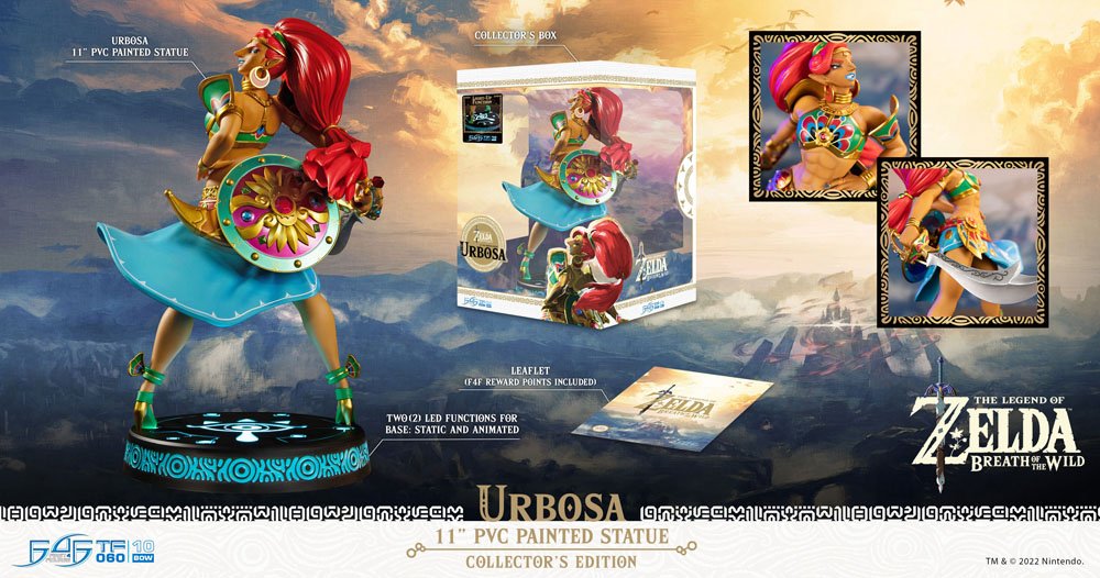 Isola dei Collezionisti - The Legend of Zelda: Breath of the Wild PVC Statue Urbosa Collector's Edition 28 cm - 1