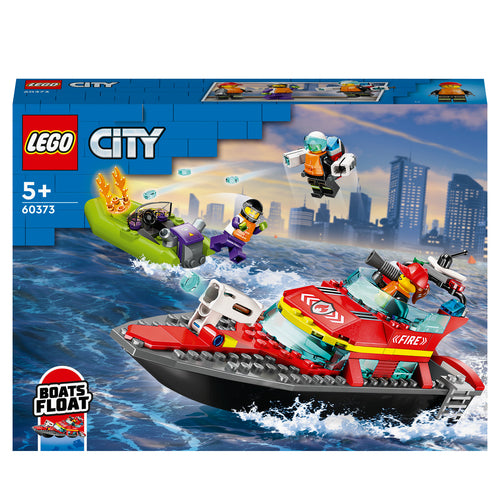 Isola dei Collezionisti - LEGO 60373 Barca di soccorso antincendio - 1