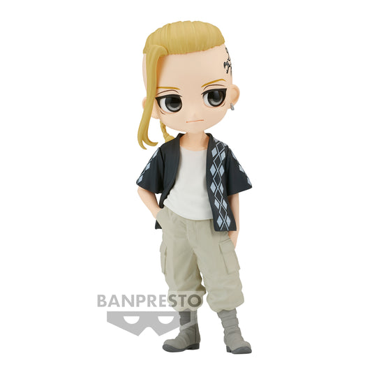 Isola dei Collezionisti - BANPRESTO 88041 - Tokyo Revengers Q Posket-Ken Ryuguji-Plain Clothesver. (Ver.A) - 1