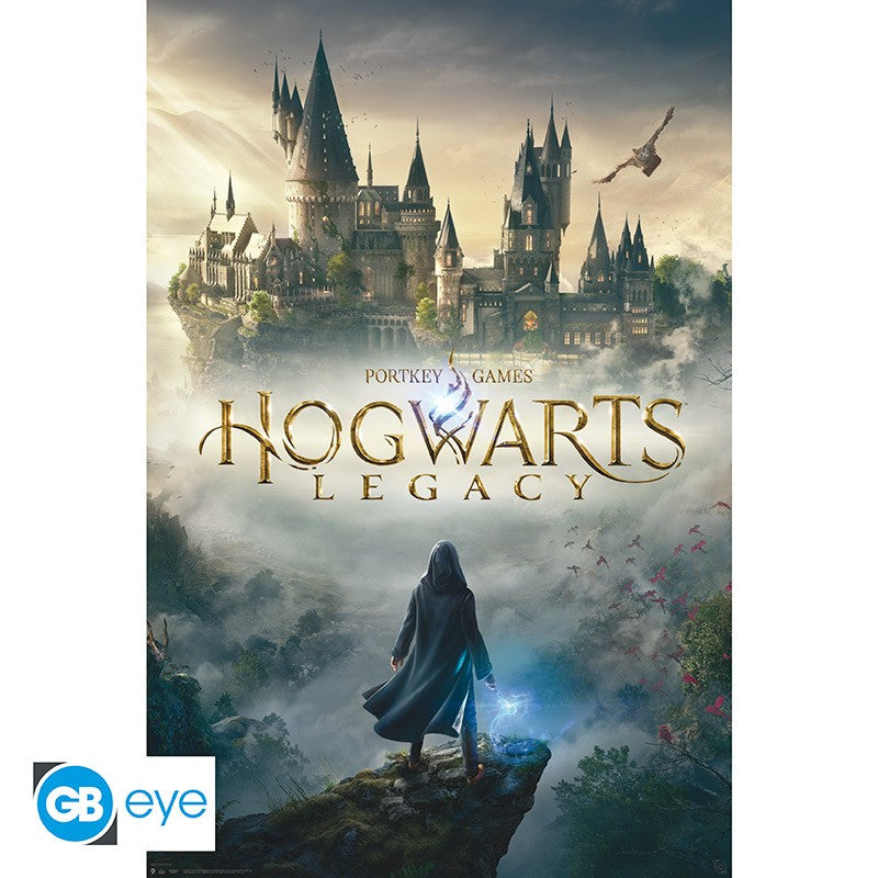 Isola dei Collezionisti - ABYSTYLE HARRY POTTER - Poster grande: "Hogwarts Legacy Key Art" (91.5x61) - 1