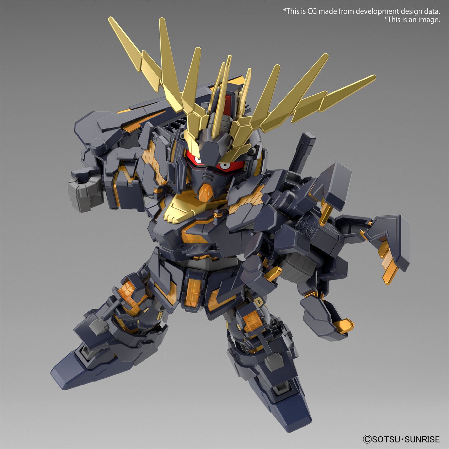 Isola dei Collezionisti - BANDAI SD Cross Silhouette Unicorn Gundam Banshee Norn Parts Model Kit - 1