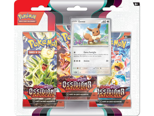 Isola dei Collezionisti - POKEMON - Blister 3 Bustine + 1 Card Scarlatto e Violetto - 03 - 1