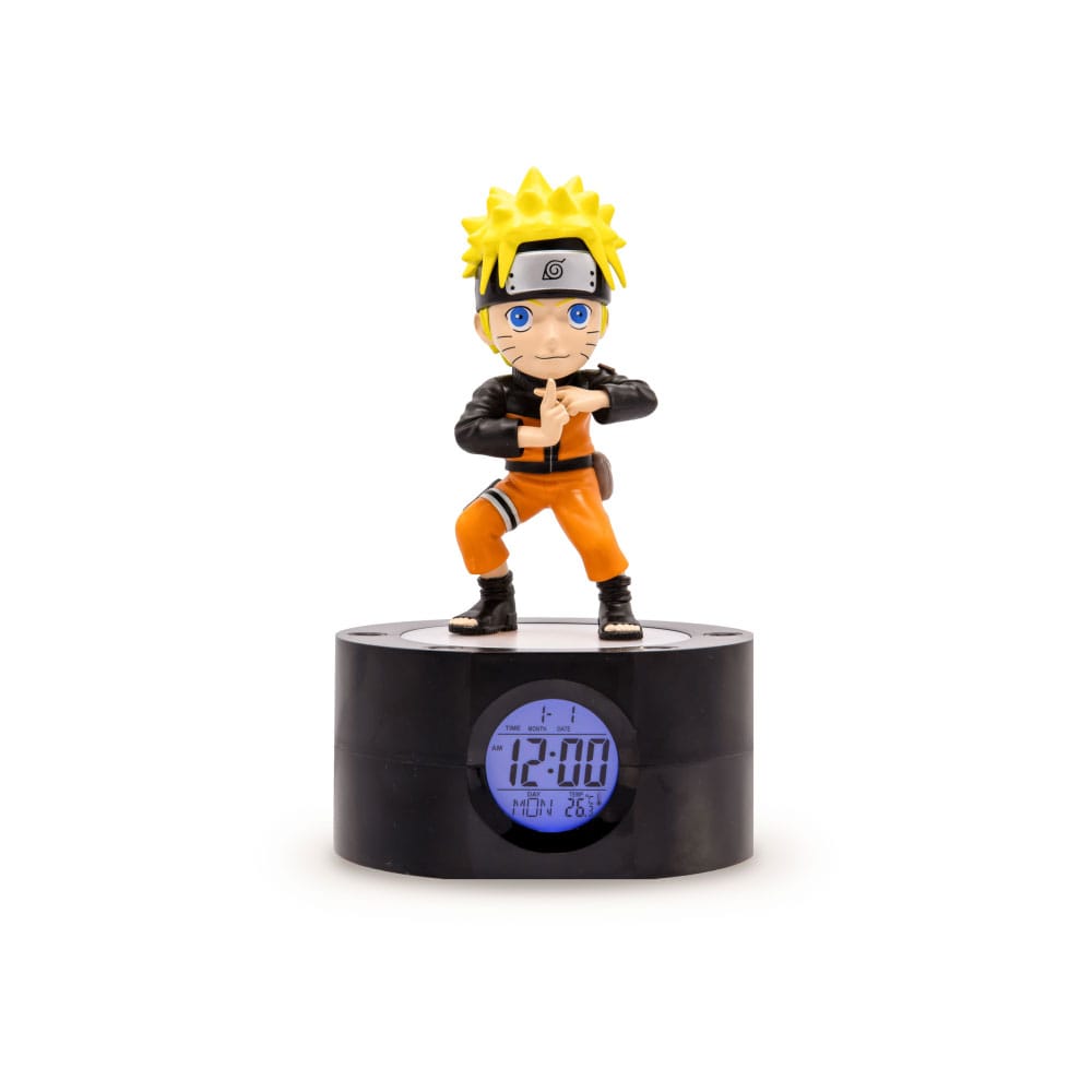 Isola dei Collezionisti - NARUTO OROLOGIO SVEGLIA DIGITALE CON LAMPADA NARUTO 18 CM - 1