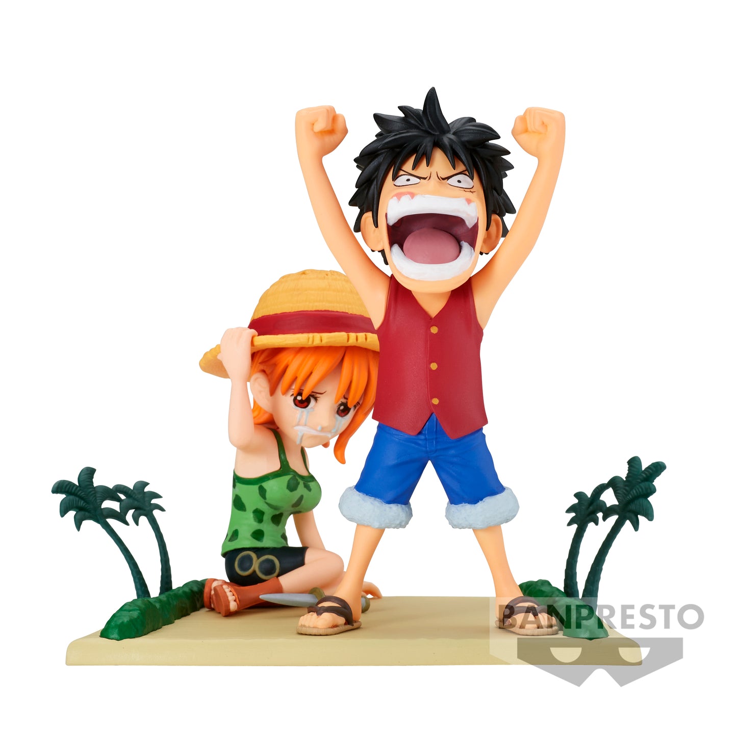 Isola dei Collezionisti - BANPRESTO 89111 - One Piece World Collectable Figure Log Stories - Monkey.D.Luffy & Nami - 1