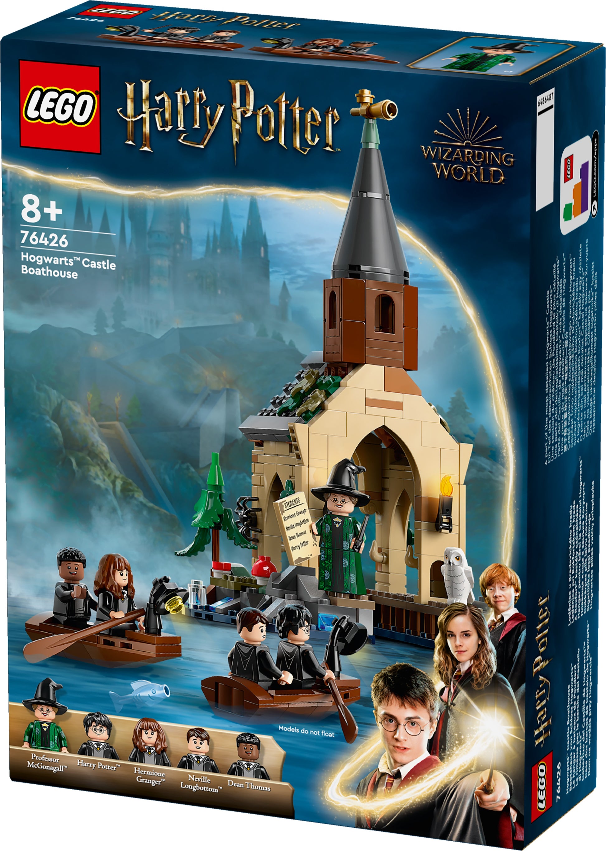 Isola dei Collezionisti - LEGO 76426 La rimessa per le barche del Castello di Hogwarts - 1