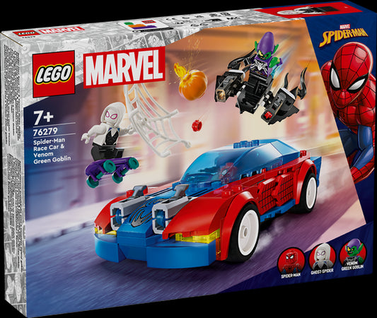 Isola dei Collezionisti - LEGO 76279 Auto da corsa di Spider-Man e Venom Goblin - 1