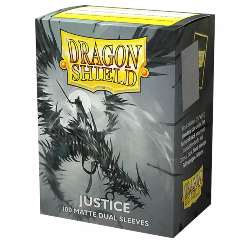 Isola dei Collezionisti - DRAGON SHIELD Dual Matte Sleeves - Justice (100 Sleeves) - 1