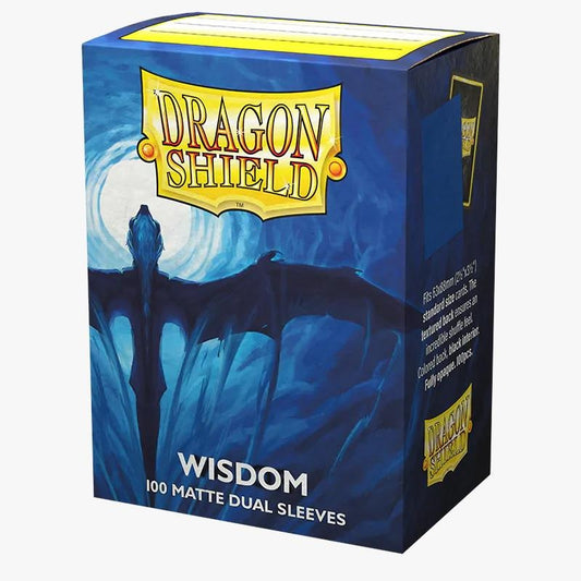 Isola dei Collezionisti - DRAGON SHIELD Dual Matte Sleeves - Wisdom (100 Sleeves) - 1