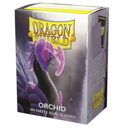 Isola dei Collezionisti - DRAGON SHIELD Dual Matte Sleeves - Orchid 'Emme' (100 Sleeves) - 1