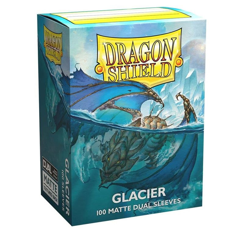 Isola dei Collezionisti - DRAGON SHIELD Dual Matte Sleeves - Glacier 'Miniom' (100 Sleeves) - 1