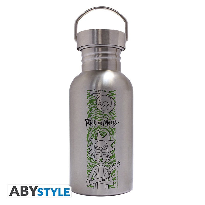 Isola dei Collezionisti - ABYSTYLE RICK AND MORTY - Bottiglia in acciaio 500 ml: "Portail" - 1