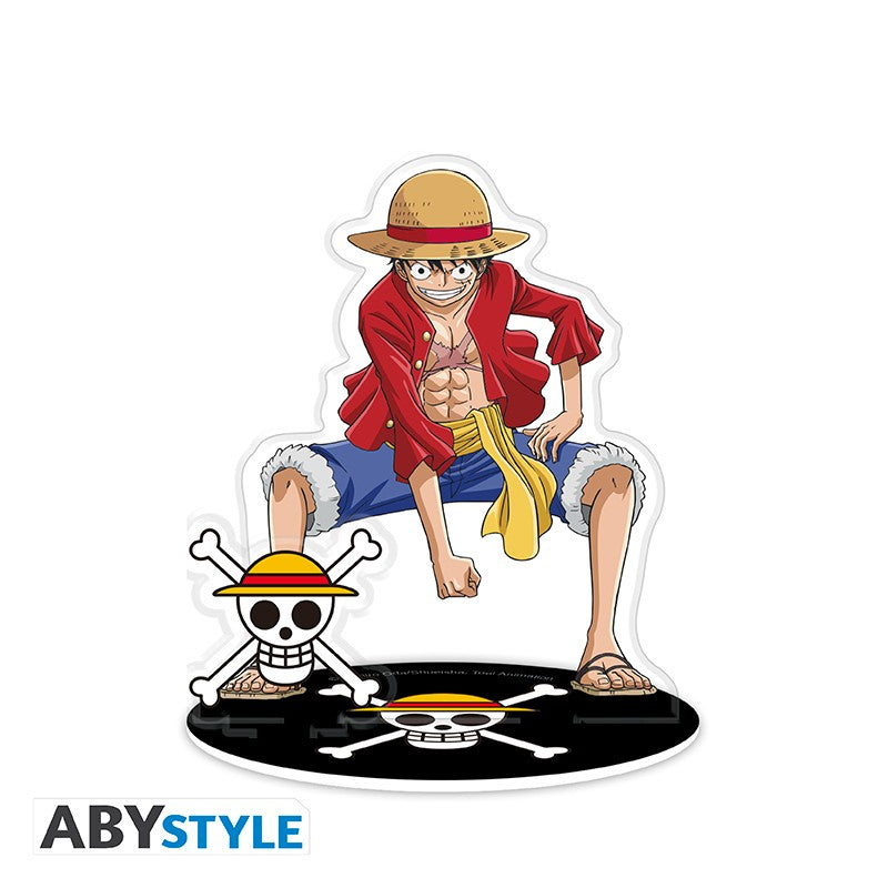 Isola dei Collezionisti - ABYSTYLE ONE PIECE - Acryl Figure 2D: "Monkey D. Luffy" 9 cm - 1