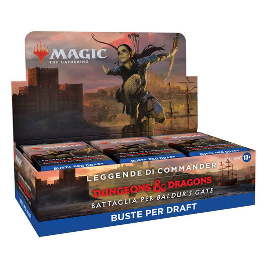 Isola dei Collezionisti - Magic: The Gathering - Leggende di Commander: Battaglia per Baldur's Gate Draft Booster Display (24 buste) - ITA - 1