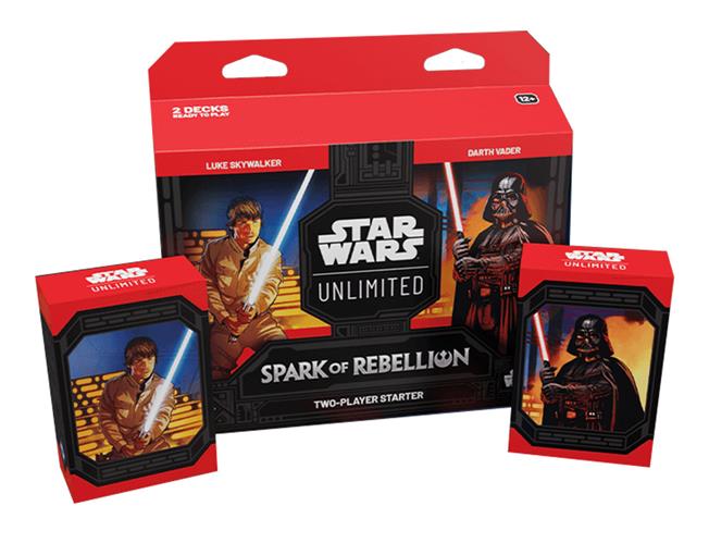 Isola dei Collezionisti - ASMODEE STAR WARS UNLIMITED - STARTER SET SPARK OF REBELLION - ING - 1