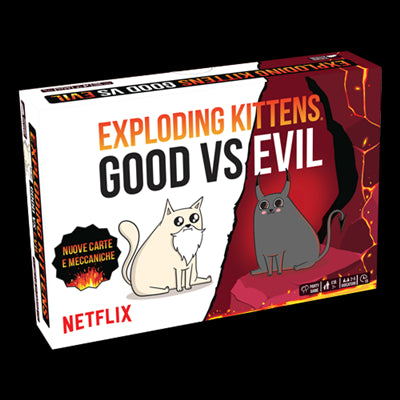 Isola dei Collezionisti - ASMODEE 8634 - Exploding Kittens Good vs Evil ITA - 1