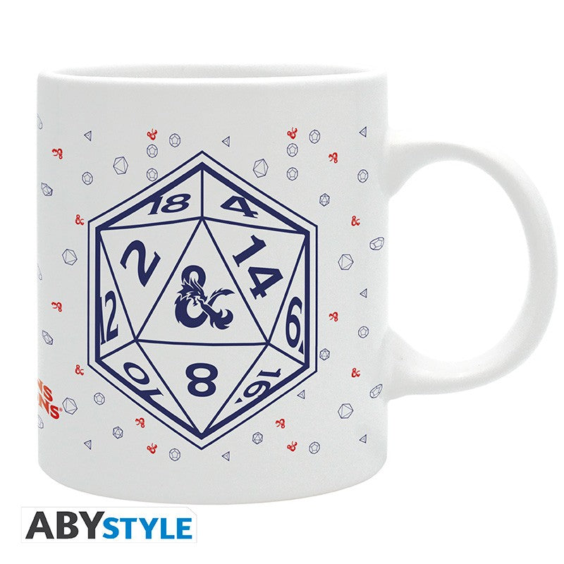 Isola dei Collezionisti - ABYSTYLE DUNGEONS & DRAGONS - Tazza 320 ml: "D20" - 1