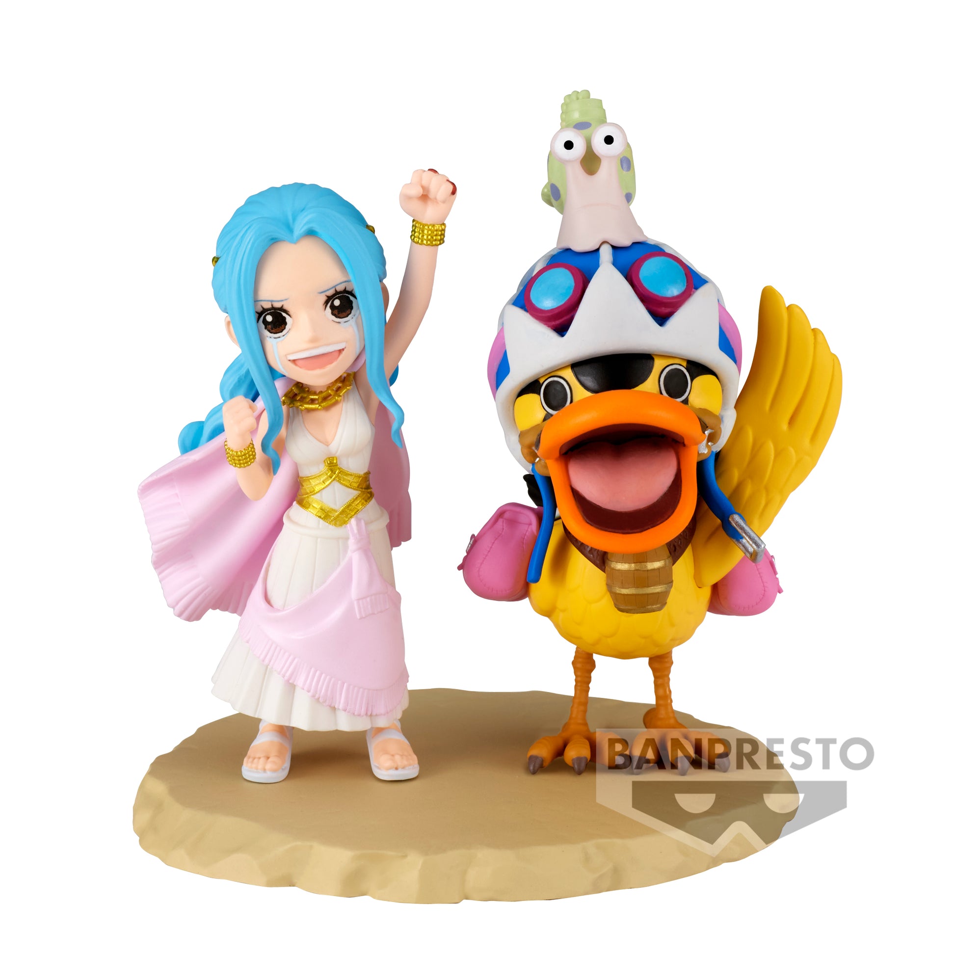 Isola dei Collezionisti - BANPRESTO 89559 - One Piece World Collectable Figure Log Stories  -Nefeltari Vivi & Karoo - 1