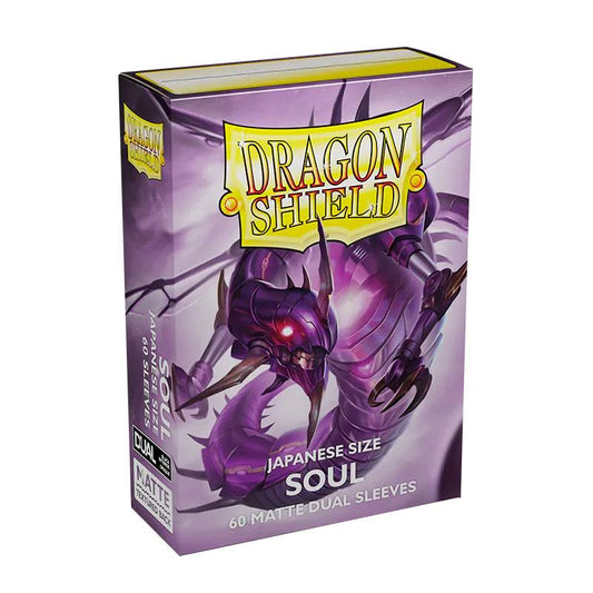 Isola dei Collezionisti - DRAGON SHIELD Small Sleeves - Japanese Matte Dual Soul (60 Sleeves) - 1