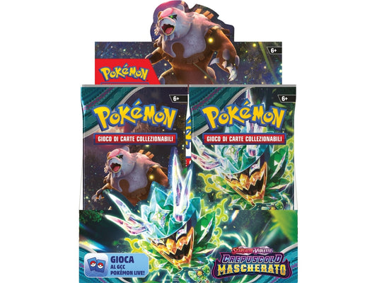 Isola dei Collezionisti - Pokemon - Espansione Crepuscolo Mascherato Display (36 buste) - ITA - 1