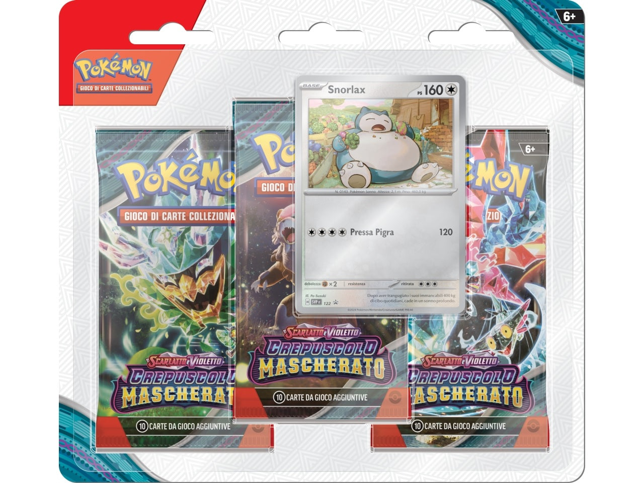 Isola dei Collezionisti - POKEMON - Blister 3 Bustine + 1 Card Crepuscolo Mascherato - ITA - 1