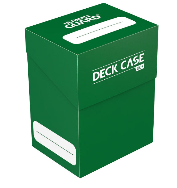 Isola dei Collezionisti - ULTIMATE GUARD Deck Case 80+ Standard Size Green - 1