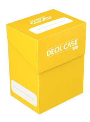 Isola dei Collezionisti - ULTIMATE GUARD Deck Case 80+ Standard Size Yellow - 1