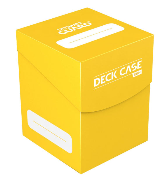 Isola dei Collezionisti - ULTIMATE GUARD Deck Case 100+ Standard Size Yellow - 1