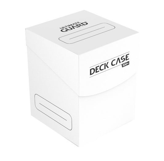 Isola dei Collezionisti - ULTIMATE GUARD Deck Case 100+ Standard Size White - 1