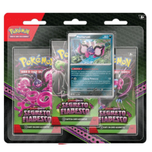 Isola dei Collezionisti - POKEMON - Segreto Fiabesco 3 Pack Blister - ITA - 1