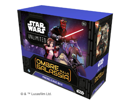 Isola dei Collezionisti - ASMODEE 10527 - STAR WARS UNLIMITED - OMBRE SULLA GALASSIA: PRERELEASE BOX ITA - 1