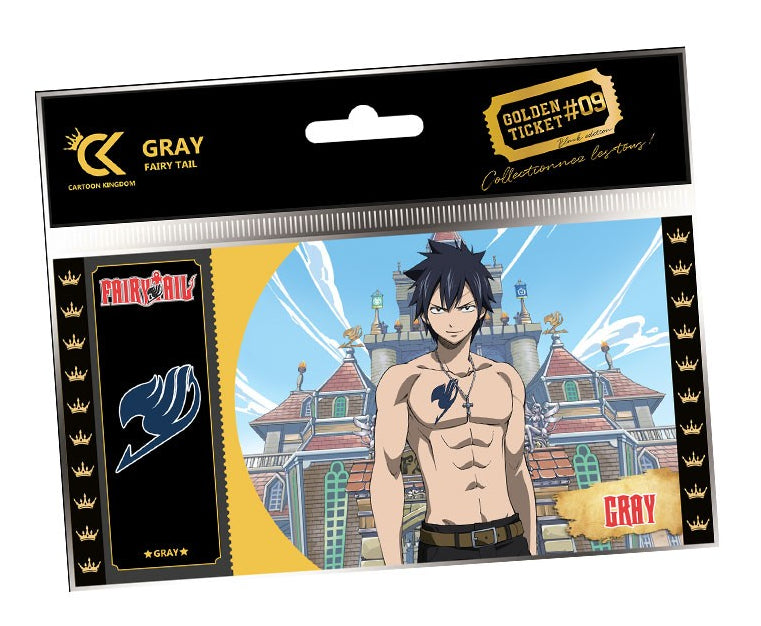 Isola dei Collezionisti - Cartoon Kingdom - FAIRY TAIL - Golden Ticket Black Edition - Gray - 1