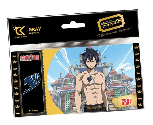 Isola dei Collezionisti - Cartoon Kingdom - FAIRY TAIL - Golden Ticket Black Edition - Gray - 1