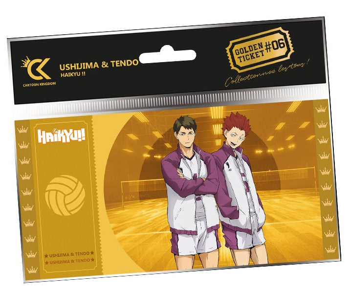 Isola dei Collezionisti - Cartoon Kingdom - HAIKYU!! - Golden TIcket - Ushijima & Tendo - 1